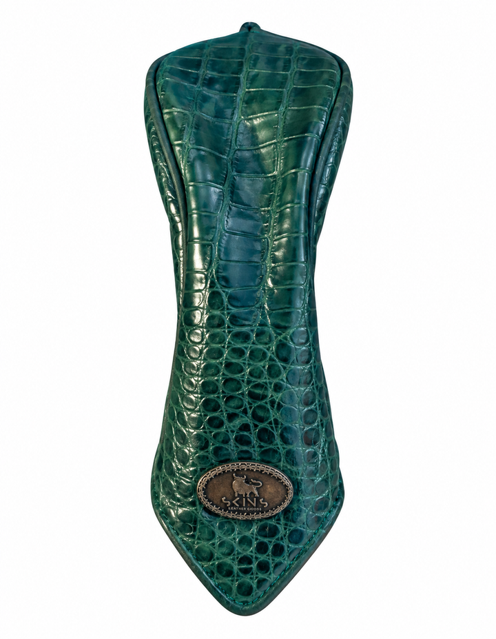 The Estate Green Croc Driver Headcover