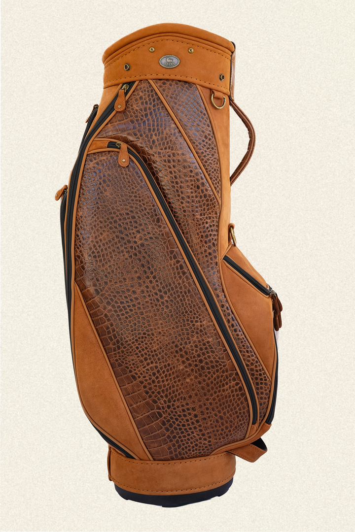 Saddle Reserve Croc Leather Golf Bag