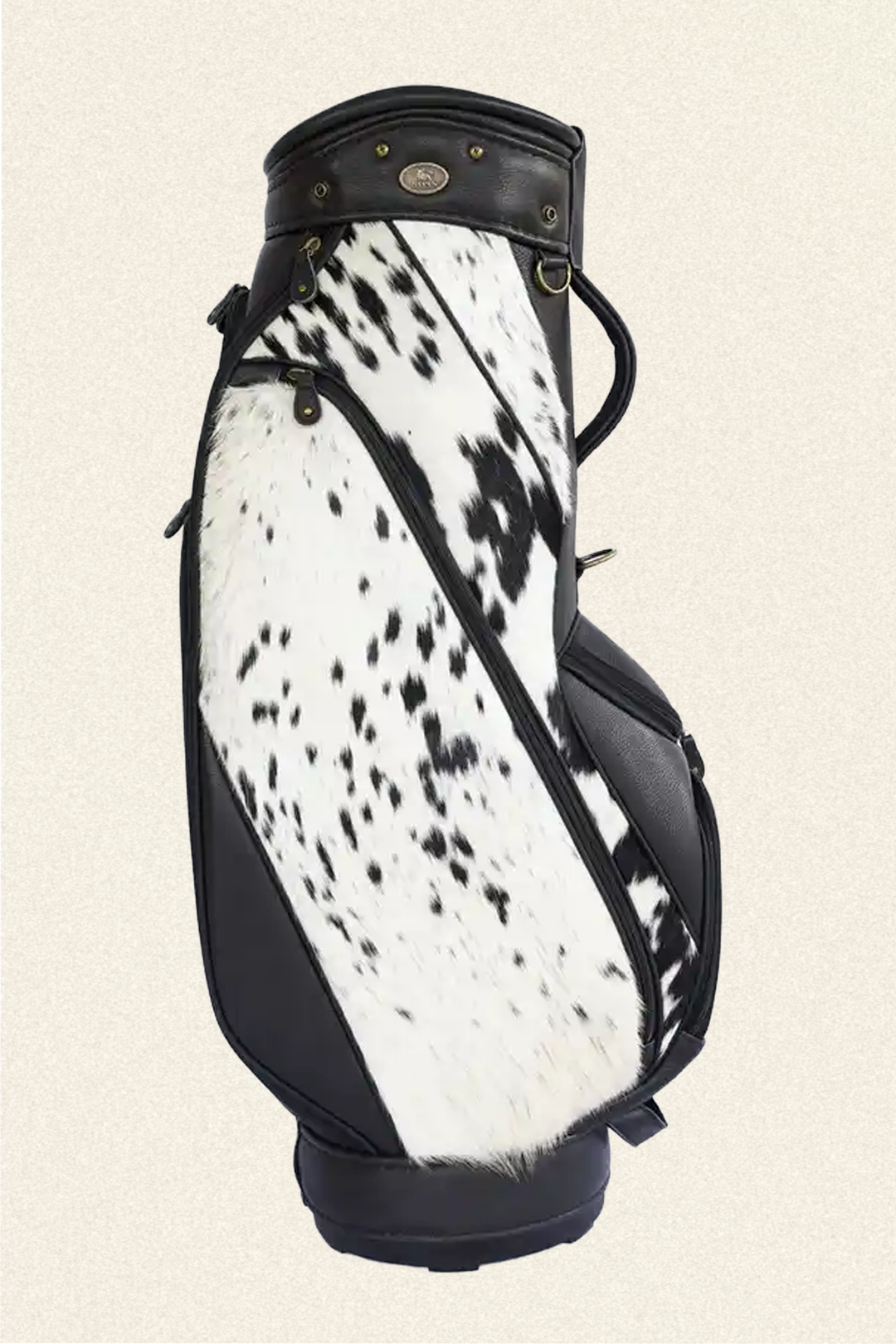 The Midnight Ranch Leather Golf Bag