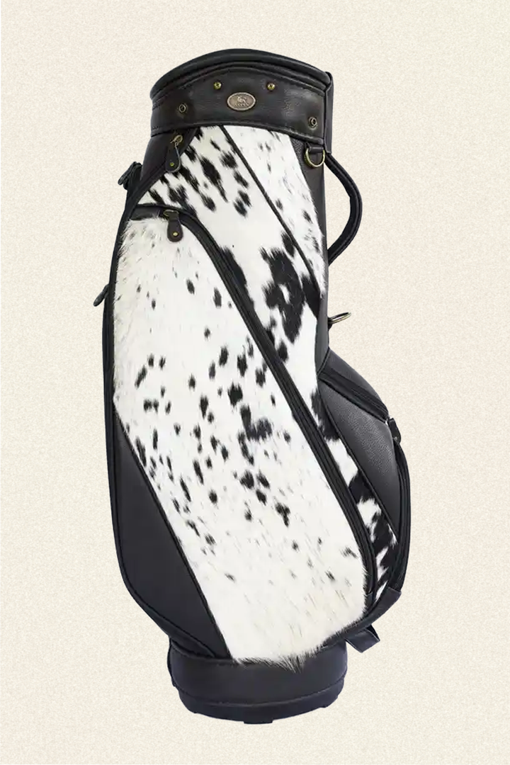The Midnight Ranch Leather Golf Bag