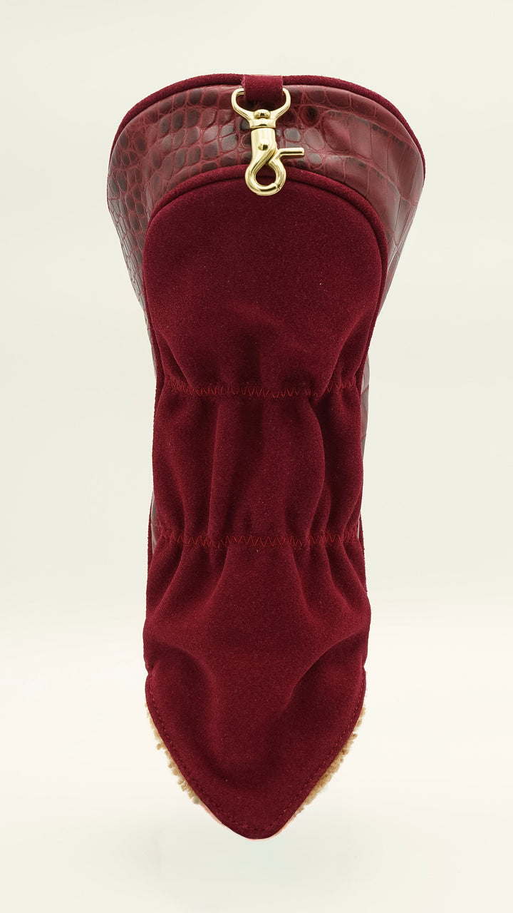 Crimson Estate Croc Driver Headcover