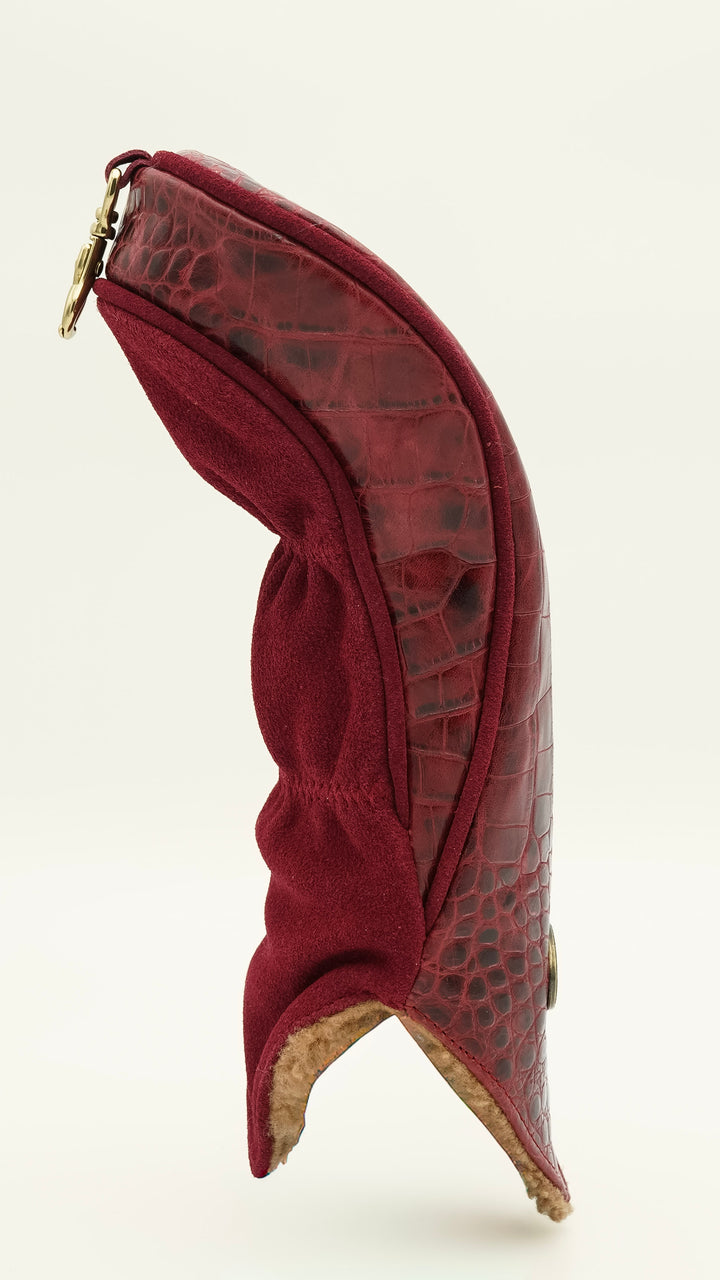 Crimson Estate Croc Fairway Headcover