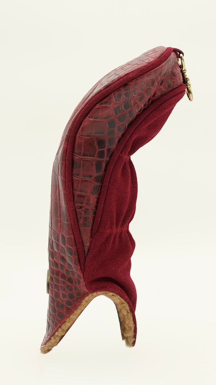 Crimson Estate Croc Fairway Wood Headcover