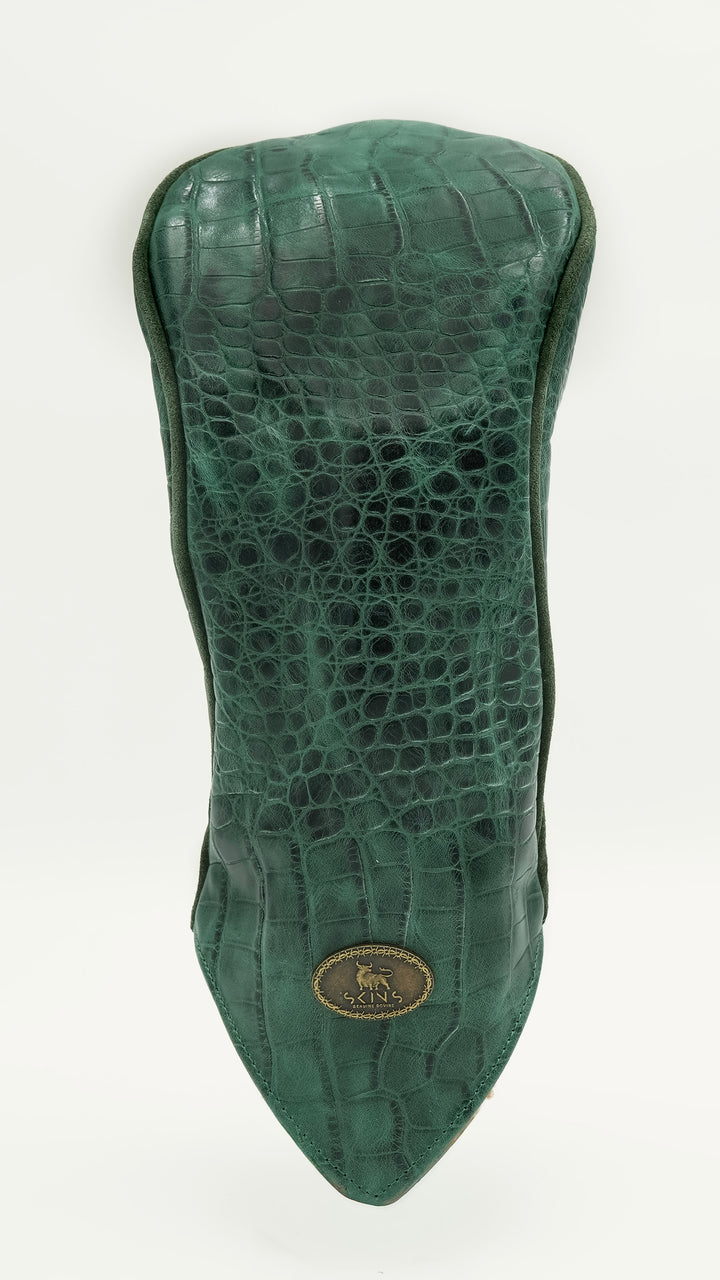 Estate Green Croc Driver Headcover