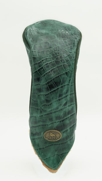 Estate Green Croc 3–5 Wood Headcover