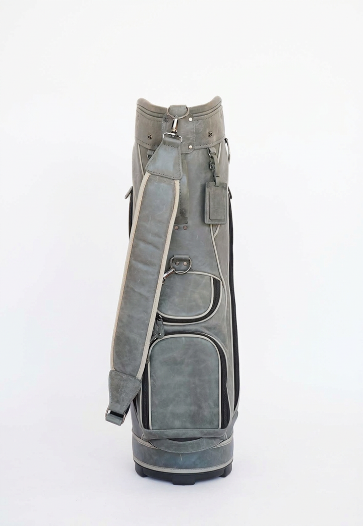 Silverstone Reserve Leather Cart Golf Bag