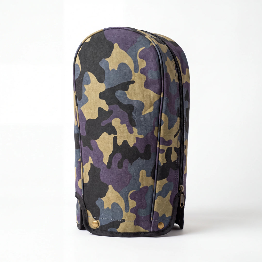 Field Camo Croc Leather Stand Golf Bag