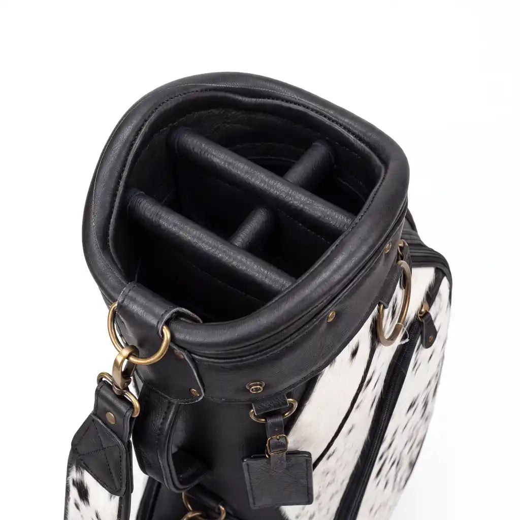 Cowpatch Leather Golf Bag