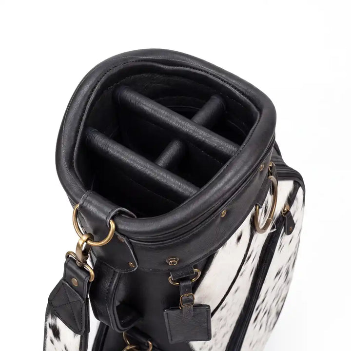 Cowpatch Leather Golf Bag
