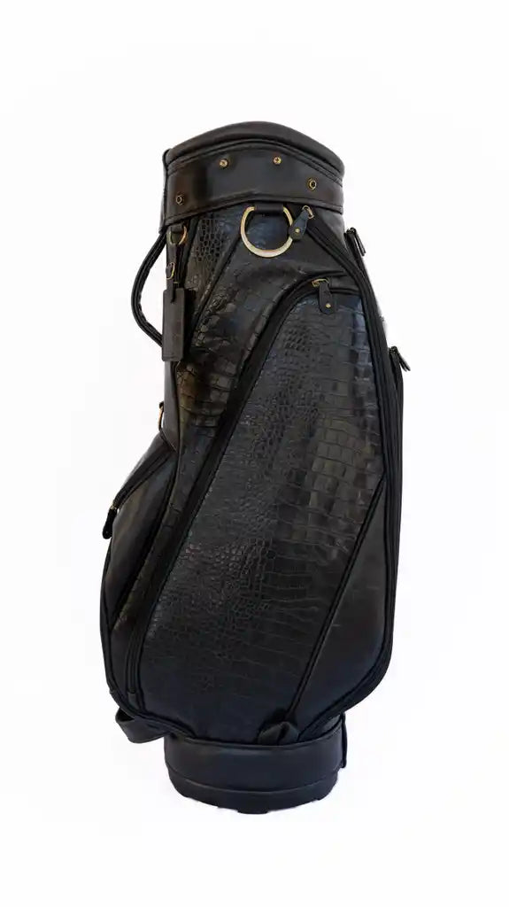 Noir Reserve Croc Leather Golf Bag