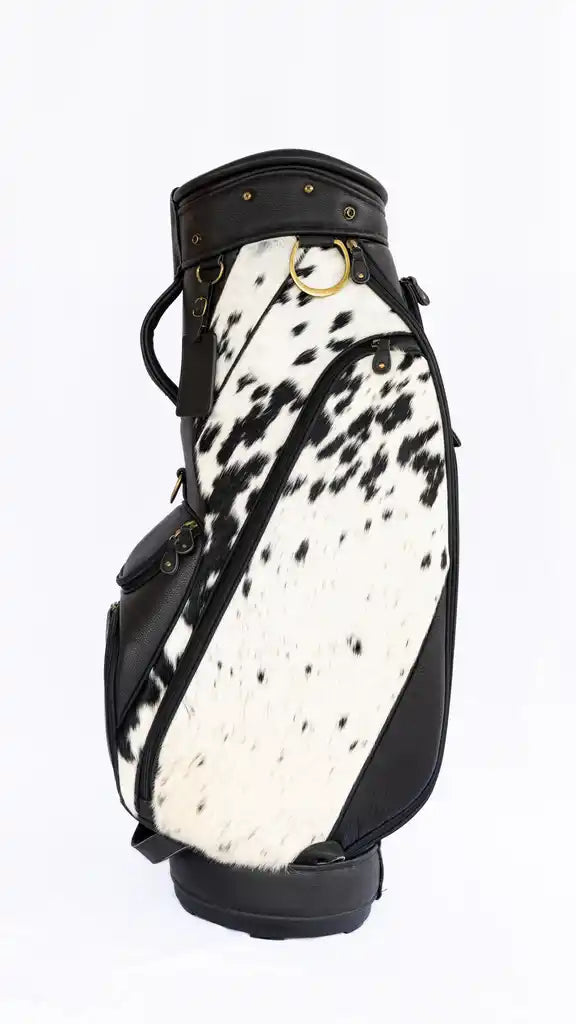 The Midnight Ranch Leather Golf Bag