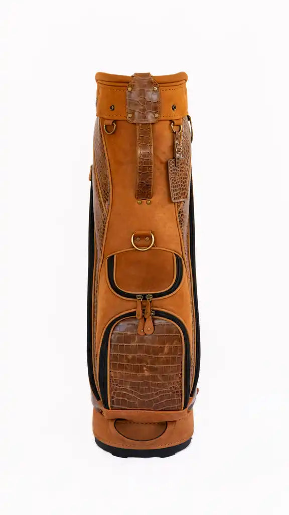 Saddle Reserve Croc Leather Golf Bag