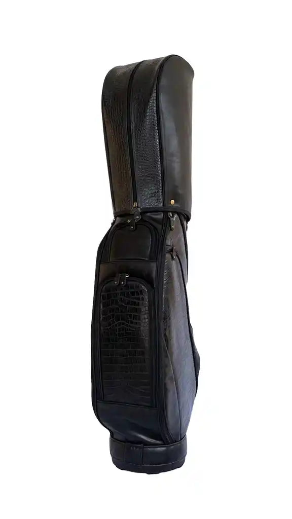 Noir Reserve Croc Leather Golf Bag