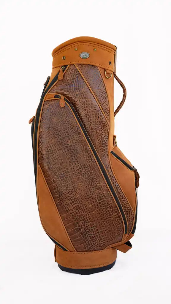 Saddle Reserve Croc Leather Golf Bag