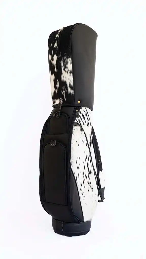 The Midnight Ranch Leather Golf Bag