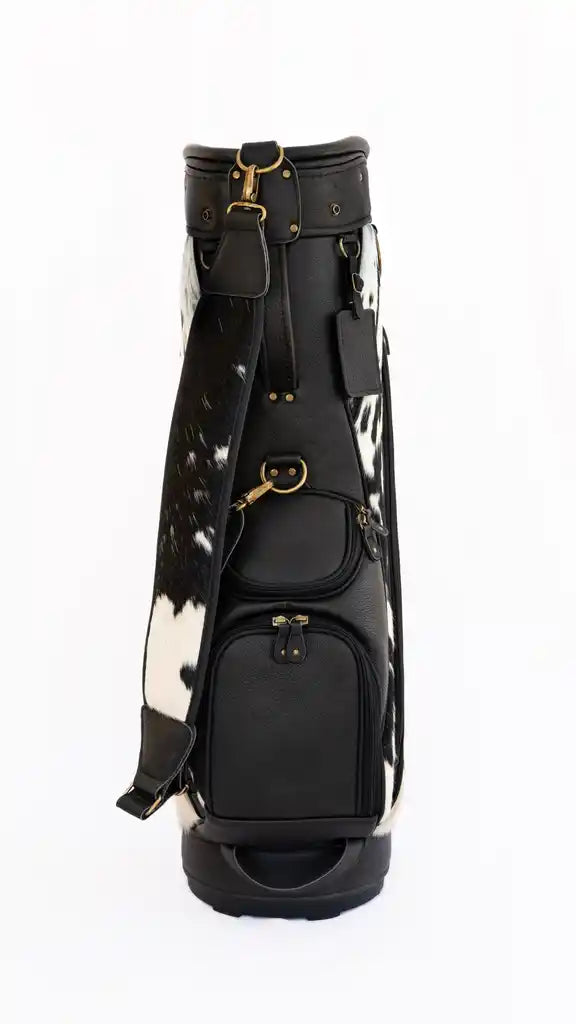 The Midnight Ranch Leather Golf Bag