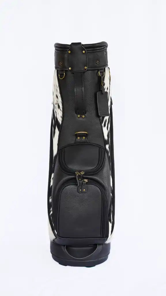 The Midnight Ranch Leather Golf Bag